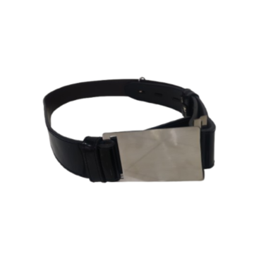 BELT LEATHER WITH BUCKLE PLAIN